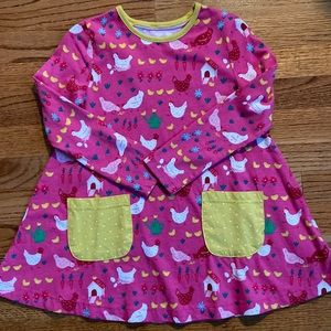 Mini Boden tunic dress size 5-6 NWOT